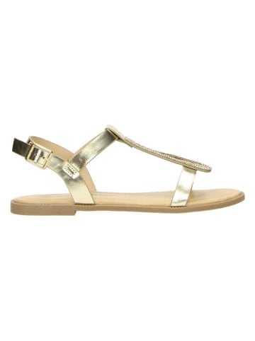 Claudia Ghizzani Sandalen goudkleurig
