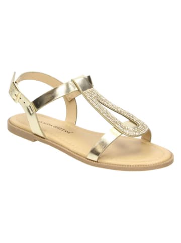 Claudia Ghizzani Sandalen goudkleurig