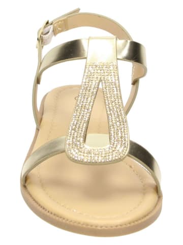 Claudia Ghizzani Sandalen goudkleurig