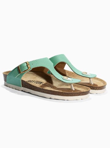 BAYTON Leder-Zehentrenner "Mercure" in Mint