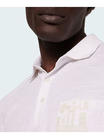 Pierre Cardin Poloshirt in Weiß