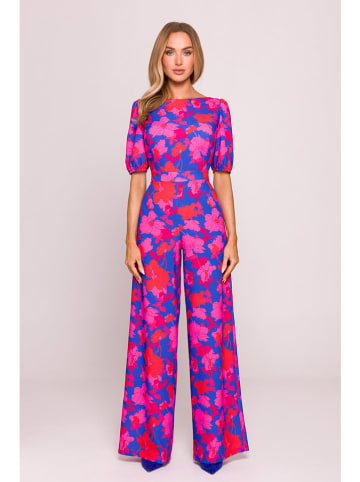 made of emotion Jumpsuit in Dunkelblau/ Pink