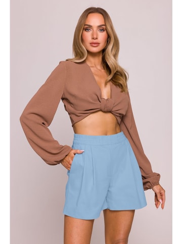 made of emotion Bluse in Hellbraun