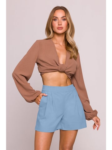 made of emotion Bluse in Hellbraun
