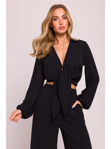 made of emotion Bluse in Schwarz