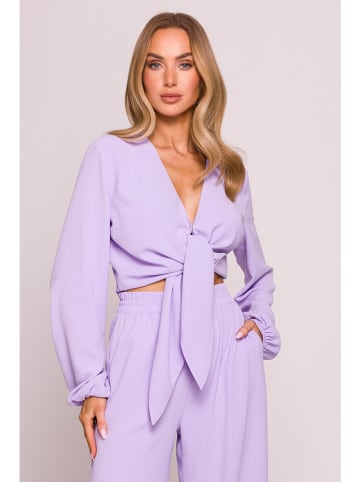 made of emotion Bluse in Lila