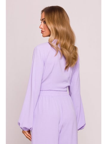 made of emotion Bluse in Lila