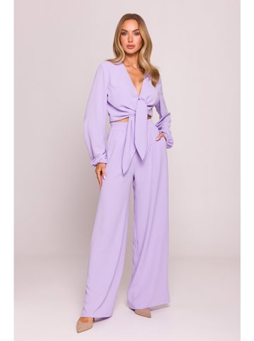 made of emotion Bluse in Lila