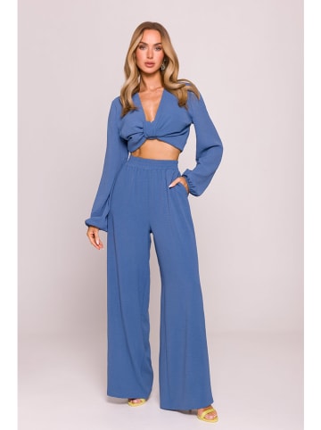 made of emotion Hose in Blau