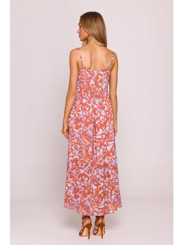 made of emotion Kleid in Orange/ Lila