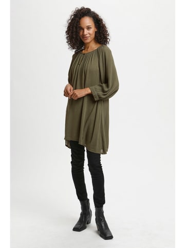 Kaffe Tuniek olijfgroen