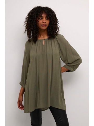 Kaffe Tuniek olijfgroen