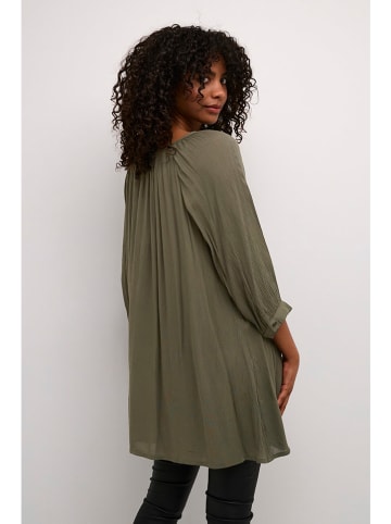 Kaffe Tuniek olijfgroen