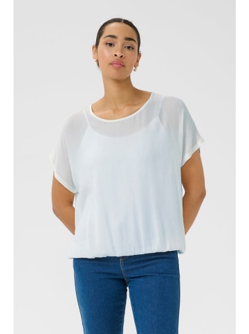 Kaffe Bluse in Weiß