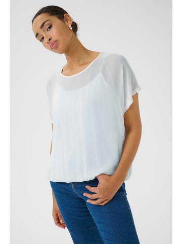 Kaffe Bluse in Weiß