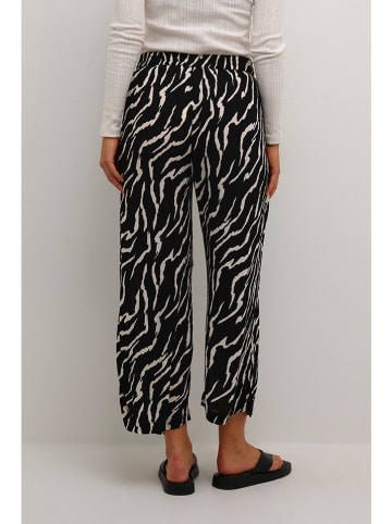 Kaffe Broek zwart/wit