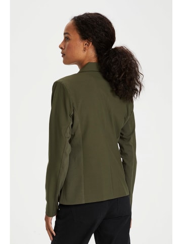 Kaffe Blazer in Grün
