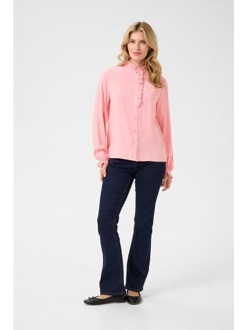 Cream Bluse in Rosa