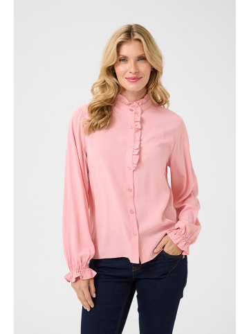 Cream Bluse in Rosa