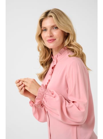 Cream Bluse in Rosa