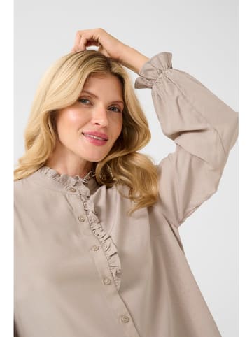 Cream Bluse in Beige