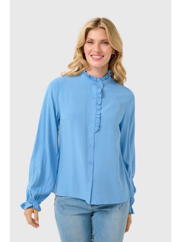 Cream Bluse in Hellblau