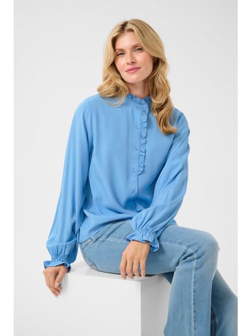 Cream Bluse in Hellblau