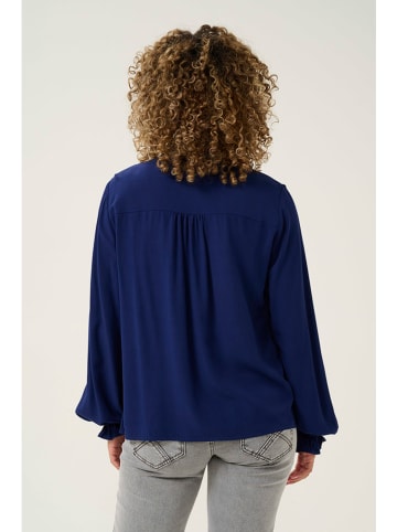 Cream Bluse in Dunkelblau