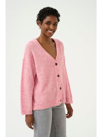 Cream Cardigan in Rosa