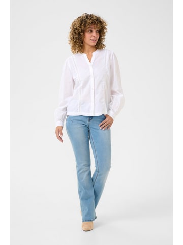 Cream Blouse wit