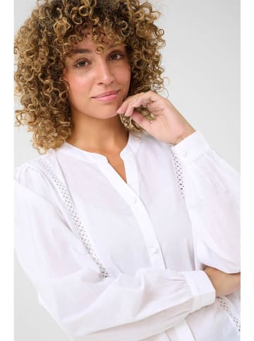 Cream Blouse wit