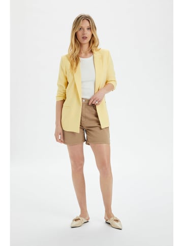 Soaked in Luxury Blazer in Gelb