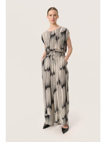 Soaked in Luxury Hose in Beige/ Schwarz
