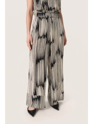 Soaked in Luxury Hose in Beige/ Schwarz