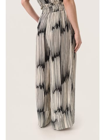 Soaked in Luxury Hose in Beige/ Schwarz