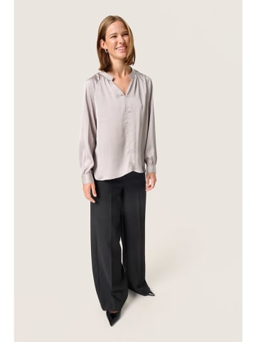 Soaked in Luxury Bluse in Grau