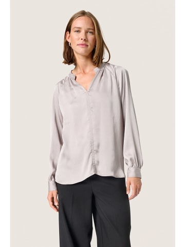 Soaked in Luxury Bluse in Grau