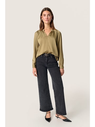 Soaked in Luxury Bluse in Oliv