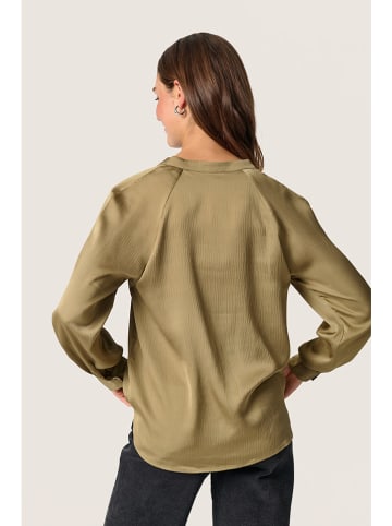 Soaked in Luxury Bluse in Oliv