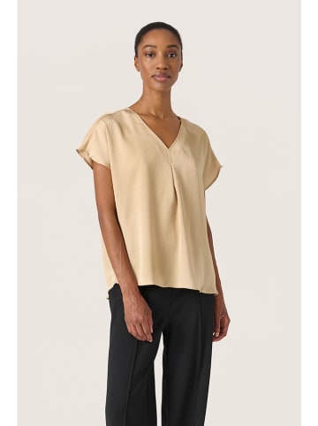 Soaked in Luxury Bluse in Beige