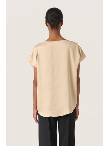 Soaked in Luxury Bluse in Beige