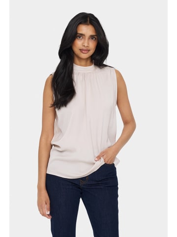 SAINT TROPEZ Bluse in Creme