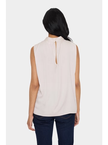 SAINT TROPEZ Bluse in Creme