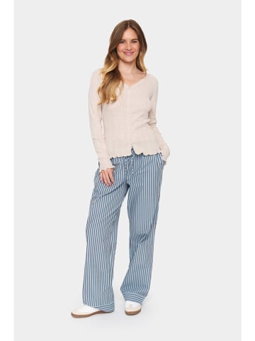 SAINT TROPEZ Cardigan in Beige