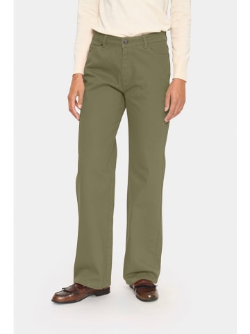 SAINT TROPEZ Dżinsy - Comfort fit - w kolorze oliwkowym