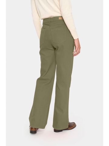 SAINT TROPEZ Dżinsy - Comfort fit - w kolorze oliwkowym
