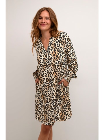CULTURE Jurk beige/bruin