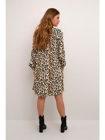 CULTURE Jurk beige/bruin