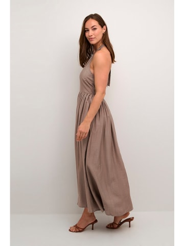 CULTURE Kleid in Hellbraun