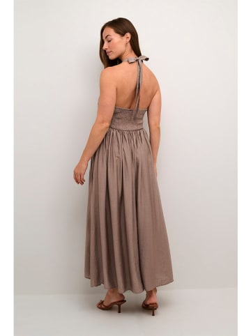 CULTURE Kleid in Hellbraun